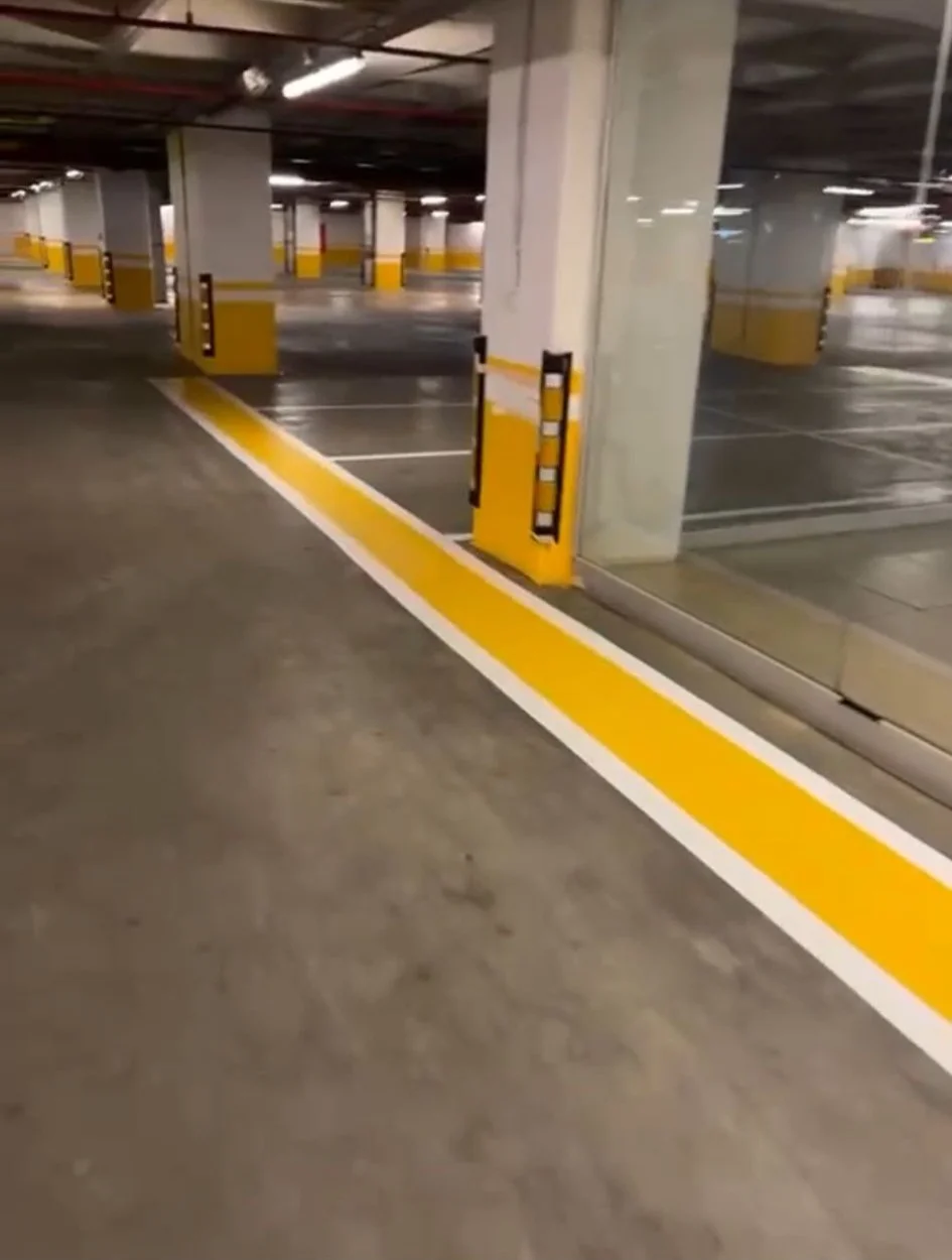 Otopark Güvenlik Şeridi ve Köşe Koruma