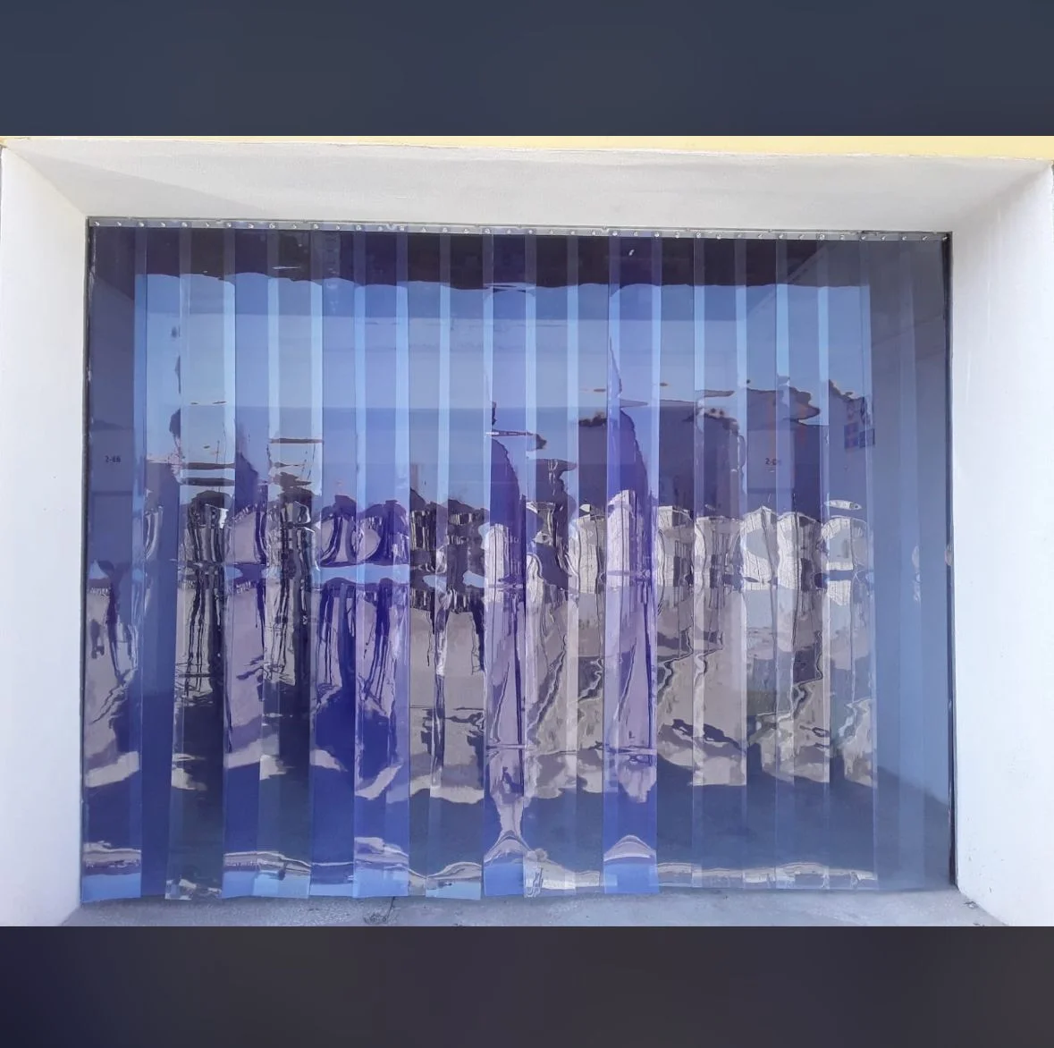 Tesis Geçiş Kapısı PVC Perde